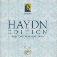 Franz Joseph Haydn - Haydn Edition (CD 117): Baryton Trios Nos. 39-45
