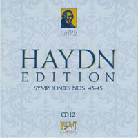 Franz Joseph Haydn - Haydn Edition (CD 12): Symphonies Nos. 43-45