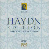 Franz Joseph Haydn - Haydn Edition (CD 124): Baryton Trios Nos. 88-95