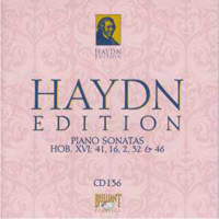 Franz Joseph Haydn - Haydn Edition (CD 136): Piano Sonatas Hob XVI-41, 16, 2 , 32 & 46