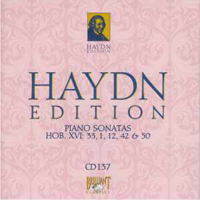 Franz Joseph Haydn - Haydn Edition (CD 137): Piano Sonatas Hob XVI-33, 1, 12, 42 & 50