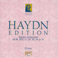 Franz Joseph Haydn - Haydn Edition (CD 141): Piano Sonatas Hob XVI-11, 19, 35, 34 & 51