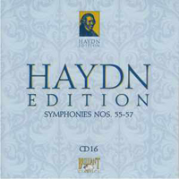 Franz Joseph Haydn - Haydn Edition (CD 16): Symphonies Nos. 55-57