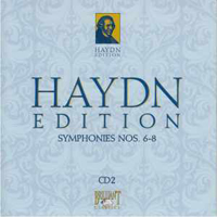 Franz Joseph Haydn - Haydn Edition (CD 2): Symphonies Nos. 6-8