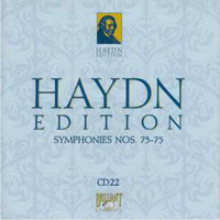 Franz Joseph Haydn - Haydn Edition (CD 22): Symphonies Nos. 73-75