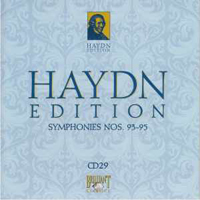 Franz Joseph Haydn - Haydn Edition (CD 29): Symphonies Nos. 93-95