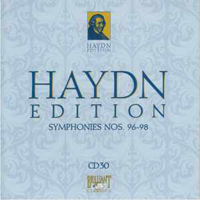 Franz Joseph Haydn - Haydn Edition (CD 30): Symphonies Nos. 96-98