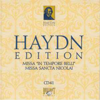 Franz Joseph Haydn - Haydn Edition (CD 41): Missa 'In Tempore Belli' - Missa Sancta Nicolai