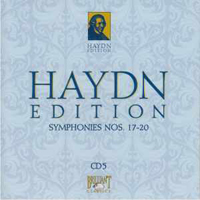 Franz Joseph Haydn - Haydn Edition (CD 5): Symphonies Nos. 17-20