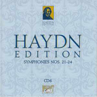 Franz Joseph Haydn - Haydn Edition (CD 6): Symphonies Nos. 21-24