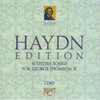 Franz Joseph Haydn - Haydn Edition (CD 63): Scottish Songs for George Thomson III