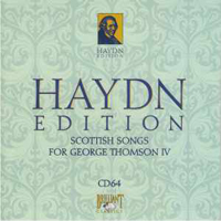 Franz Joseph Haydn - Haydn Edition (CD 64): Scottish Songs for George Thomson IV