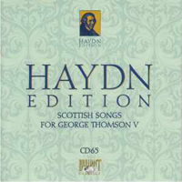 Franz Joseph Haydn - Haydn Edition (CD 65): Scottish Songs for George Thomson V