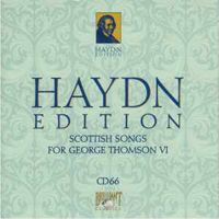 Franz Joseph Haydn - Haydn Edition (CD 66): Scottish Songs for George Thomson VI