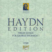 Franz Joseph Haydn - Haydn Edition (CD 68): Welsh Songs for George Thomson I