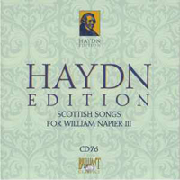 Franz Joseph Haydn - Haydn Edition (CD 76): Scottish Songs for William Napier III