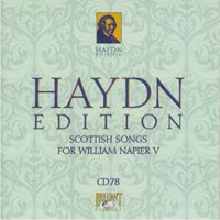 Franz Joseph Haydn - Haydn Edition (CD 78): Scottish Songs for William Napier V