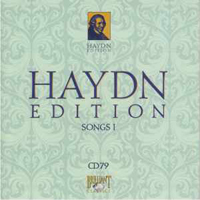 Franz Joseph Haydn - Haydn Edition (CD 79): Songs I