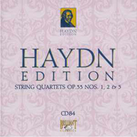 Franz Joseph Haydn - Haydn Edition (CD 84): String Quartets Op. 33 Nos. 1, 2 & 5