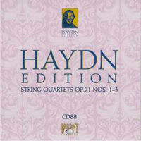 Franz Joseph Haydn - Haydn Edition (CD 88): String Quartets Op. 71 Nos. 1-3
