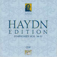 Franz Joseph Haydn - Haydn Edition (CD 9): Symphonies Nos. 34-37