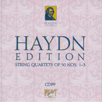 Franz Joseph Haydn - Haydn Edition (CD 99): String Quartets Op. 50 Nos. 1-3
