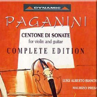 Niccolo Paganini - Paganini Nicolo - Centone Di Sonates For Violin And Guitar (CD 3)