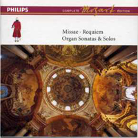 Wolfgang Amadeus Mozart - Mozart: The Complete Philips Edition (Box 10) - Missae, Requiem, Organ Sonatas & Solos (CD 1)