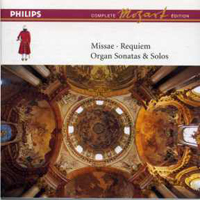 Wolfgang Amadeus Mozart - Mozart: The Complete Philips Edition (Box 10) - Missae, Requiem, Organ Sonatas & Solos (CD 10)