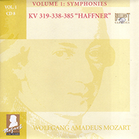Wolfgang Amadeus Mozart - Complete Works, Volume 1 - Symphonies (CD 08: KV 319-338-385 'Haffner')