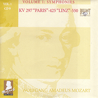 Wolfgang Amadeus Mozart - Complete Works, Volume 1 - Symphonies (CD 09: KV 297 'Paris'-425 'Linz'-550)