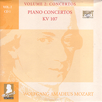Wolfgang Amadeus Mozart - Complete Works, Volume 2 - Concertos (CD 01: Piano Concertos KV 107)
