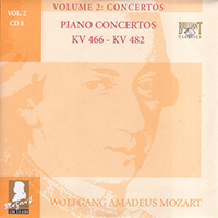 Wolfgang Amadeus Mozart - Complete Works, Volume 2 - Concertos (CD 08: Piano Concertos KV 466 - KV 482)