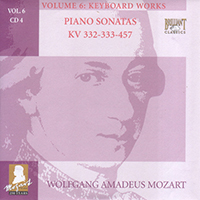Wolfgang Amadeus Mozart - Complete Works, Volume 6 - Keyboard Works (CD 04: Piano Sonatas KV 332-333-457)