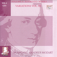 Wolfgang Amadeus Mozart - Complete Works, Volume 6 - Keyboard Works (CD 08: Variations Vol. III)