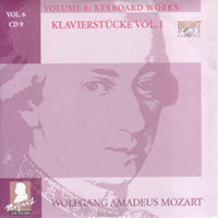 Wolfgang Amadeus Mozart - Complete Works, Volume 6 - Keyboard Works (CD 09: Klavierstucke Vol. I)
