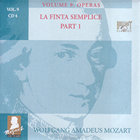 Wolfgang Amadeus Mozart - Complete Works, Volume 9 - Operas (CD 04: La Finta Semplice, KV 51, part 1)