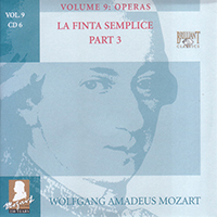 Wolfgang Amadeus Mozart - Complete Works, Volume 9 - Operas (CD 06: La Finta Semplice, KV 51, part 3)