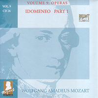 Wolfgang Amadeus Mozart - Complete Works, Volume 9 - Operas (CD 26: Idomeneo, KV 366, part 1)