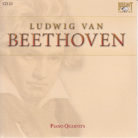 Ludwig Van Beethoven - Ludwig Van Beethoven - Complete Works (CD 23): Piano Quartets