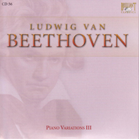 Ludwig Van Beethoven - Ludwig Van Beethoven - Complete Works (CD 56): Piano Variations III