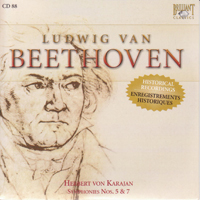 Ludwig Van Beethoven - Ludwig Van Beethoven - Complete Works (CD 88): Symphonies Nos.5  & 7 - Herbert Von Karajan