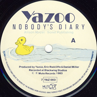 Yazoo - Nobody's Diary [7'' Single]