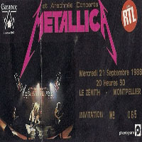 Metallica - 1988.09.21 - Le Zenith - Montpellier, France (CD 2)