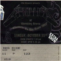 Metallica - 1992.10.25 - Red Diamonds, Wembley Arena, London, UK (CD 1)