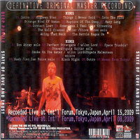 Deep Purple - 2009.04.15 - State of Love and Trust (Tokyo International Forum A-Hall, Tokyo, Japan: CD 2) 