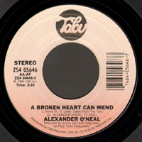 O'Neal, Alexander - A Broken Heart Can Mend (Vinyl, 7'', Single)