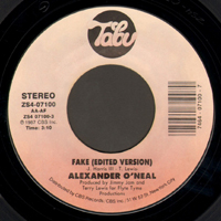 O'Neal, Alexander - Fake (Vinyl, 7'', Single)