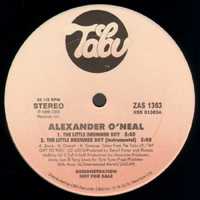 O'Neal, Alexander - The Little Drummer Boy , Sleigh Ride (Vinyl, 12'', Promo)
