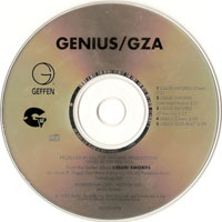 GZA - Liquid Swords - Labels (CD Single)
